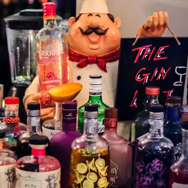 Drinks Menu at the Alley